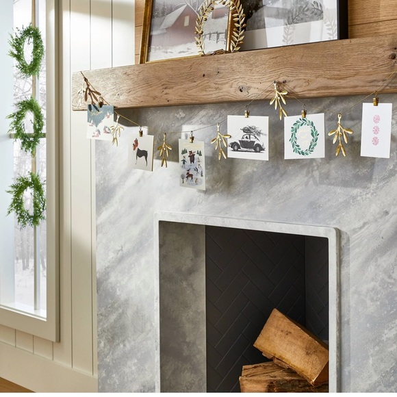 NWT Threshold Designed With Studio McGee Card Display Garland - Picture 2 of 5